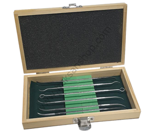 Elmas Eğe Seti  6'lı Kıvrık BESDİA BF80