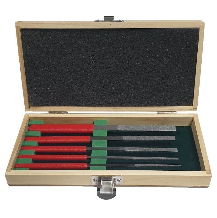 Elmas Eğe Seti  5'li BESDİA CF500 Kutulu