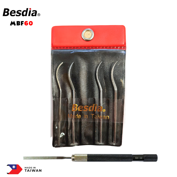 Elmas Eğe Seti  4'lü BESDİA MBF60