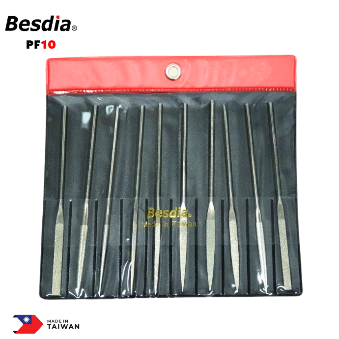 Elmas Eğe Seti 10'lu BESDİA PF10