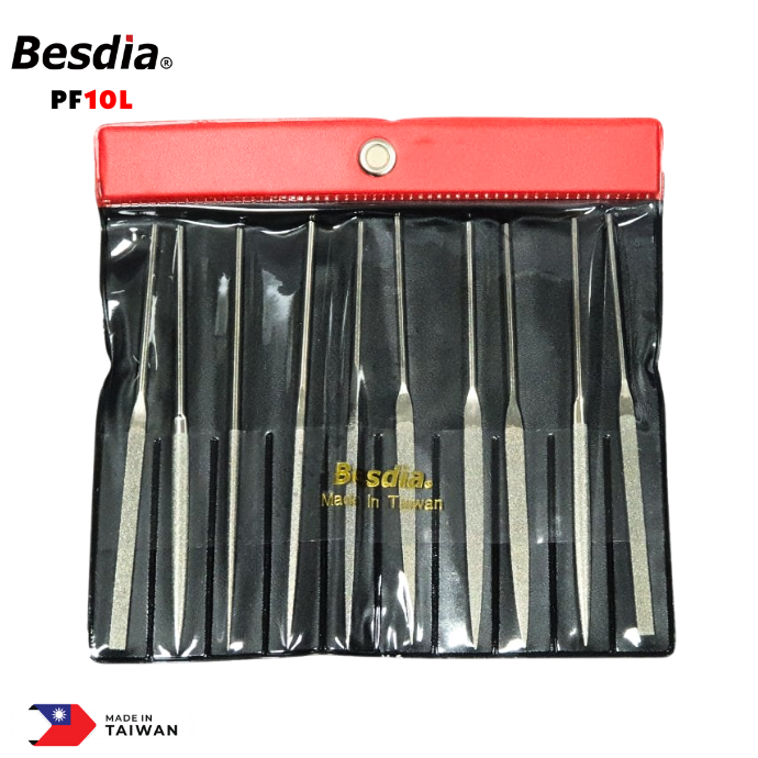 Elmas Eğe Seti 10'lu BESDİA PF10L