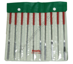 Elmas Eğe Seti 10'lu BESDİA PFL10  PVC Ambalajlı