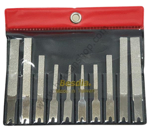 Diprofil Elmas Eğe Seti 10'lu BESDİA FAS10 Tutucu Hediyeli