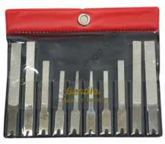 Diprofil Elmas Eğe Seti 10'lu BESDİA FAS10 Tutucu Hediyeli