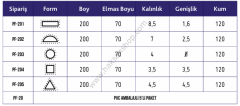 Elmas Eğe Tekli BESDİA PF201