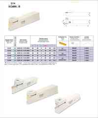 KRLY Dış Çap Kanal ve Kesme Kateri 16 x 16 3C  KORLOY 3 mm D668
