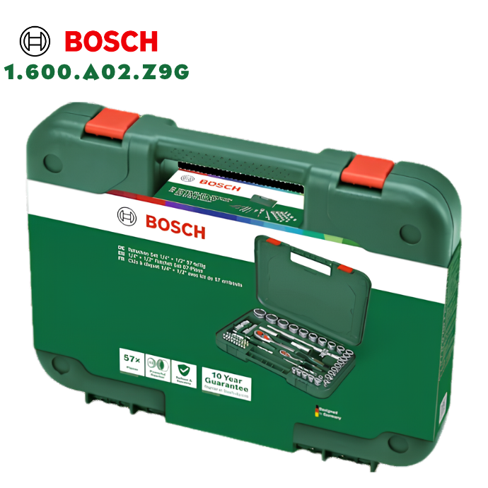 1/4'' + 1/2'' CIRCIRLI SOMUN SIKMA LOKMA SETİ 56 PARÇA BOSCH